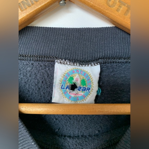 Vintage LA Gear Cropped Sweatshirt Size L - Picture 4 of 5